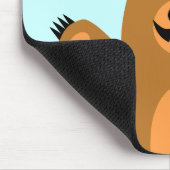 Kundengerechter Bär Mousepad (Ecke)