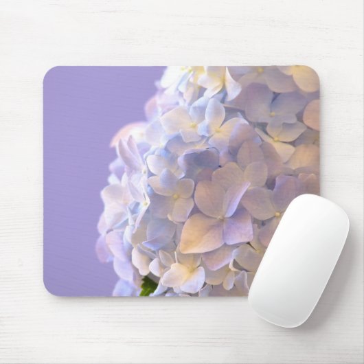 Kundengerechter blauer Hydrangea Mousepad (Mit Mouse)