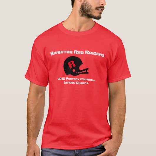 Kundengerechter Fantasie-Fußball kaut T - Shirt (Vorderseite)
