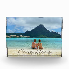 Kundengerechter Flitterwochenandenken-Fotoblock Fotoblock