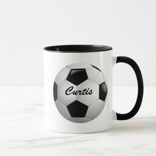 Kundengerechter Fußball-Fußball Tasse (Rechts)
