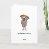 Kundengerechter Gärtner der Karte (Rückseite)