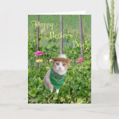 Kundengerechter Gärtner der Karte (Vorderseite)