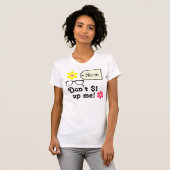 Kundengerechter Girly Spiel-Show-Kandidat-T - T-Shirt (Vorne ganz)