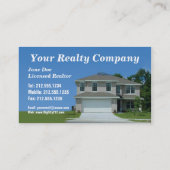 KUNDENGERECHTER Grundstücksmakler BC Visitenkarte (Rückseite)