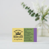 Kundengerechter Karneval Visitenkarte (Stehend Vorderseite)