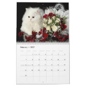 Kundengerechter Katzen-Kalender Kalender (Feb 2027)