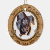 Kundengerechter Keramik Ornament (Links)