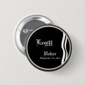 Kundengerechter klassischer button (Vorne & Hinten)