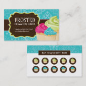 Kundengerechter kleiner Kuchen vergütet Karten (Vorne/Hinten)