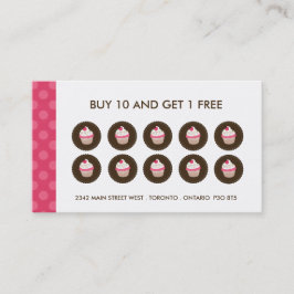 Kundengerechter kleiner Kuchen vergütet Karten