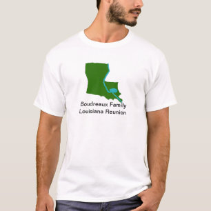 Kundengerechter Louisiana-Familien-Wiedersehen-T - T-Shirt