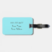 Kundengerechter Mandala-Gepäckanhänger Gepäckanhänger (Rückseite horizontal)