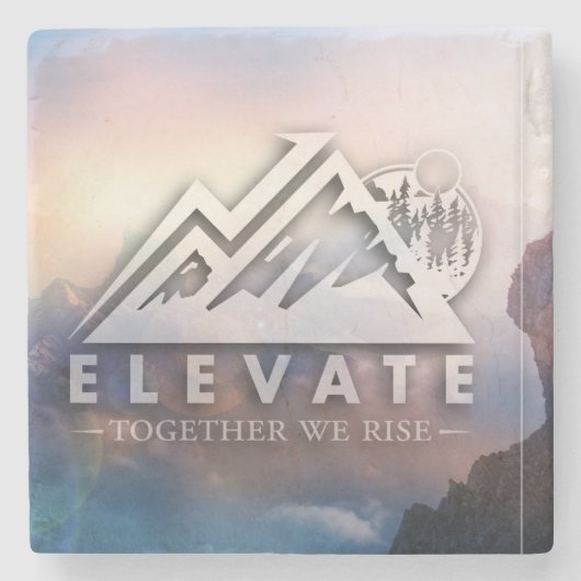 Kundengerechter MarmorUntersetzer - addieren Sie Steinuntersetzer (Vorderseite)