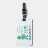 Kundengerechter mehrfacher gepäckanhänger (Vorderseite vertikal)