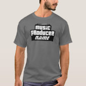 Kundengerechter Musik-Produzent T-Shirt (Vorderseite)