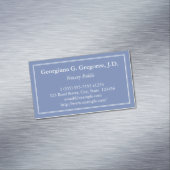 Kundengerechter Notars-magnetische Visitenkarte Magnetische Visitenkarte (Beispiel)