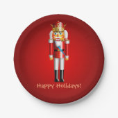 Kundengerechter Nussknacker Pappteller (Vorderseite)