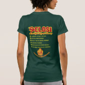 Kundengerechter Parodie-T - Shirt Nancys Pelosi (Rückseite)