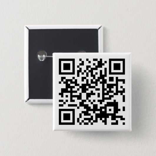 kundengerechter QR Code Button (Vorne & Hinten)