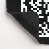 kundengerechter QR Code Mousepad (Ecke)