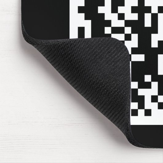 kundengerechter QR Code Mousepad (Ecke)