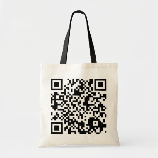 kundengerechter QR Code Tragetasche (Vorne)