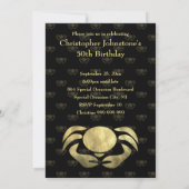 Kundengerechter rustikaler einladung (Rückseite)