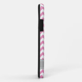 Kundengerechter Saddlebred rosa Zickzack iPhone 5 Case-Mate iPhone Hülle (Hinten/Rechts)