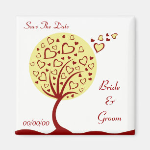 Kundengerechter Save the Date Magnet