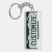 Kundengerechter Schlüsselanhänger (Vorderseite links)