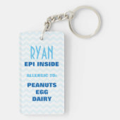 Kundengerechter Schlüsselanhänger (Rückseite)