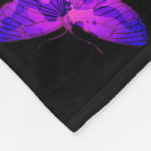 Kundengerechter Schmetterling Fleecedecke (Ecke)