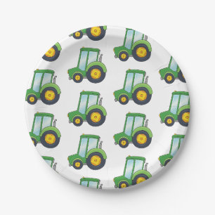 Kundengerechter Traktor Pappteller