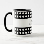 Kundengerechter Tupfen Tasse (Links)