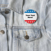 Kundengerechter US Flagge-Entwurf Button (Beispiel)