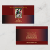 Kundengerechter Visitenkarte (Vorne/Hinten)