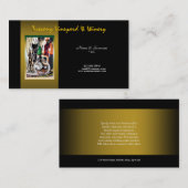 Kundengerechter Visitenkarte (Vorne/Hinten)