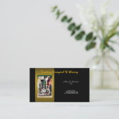 Kundengerechter Visitenkarte (Stehend Vorderseite)