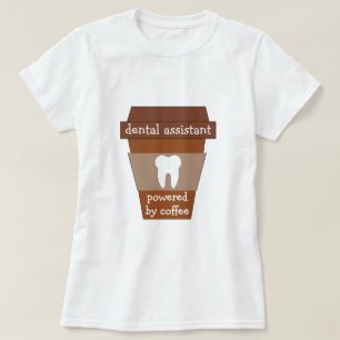 Kundengerechter Zahnarzthelfer angetrieben durch T-Shirt