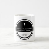 Kundengerechter Zahnheilkunde-Kreis Kaffeetasse (Mittel)