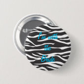 Kundengerechter Zebra-Knopf Button (Vorne & Hinten)