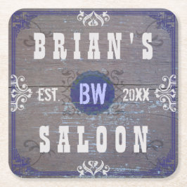 Kundengerechter Zuhause-Bar-Bier-Saal Rechteckiger Pappuntersetzer