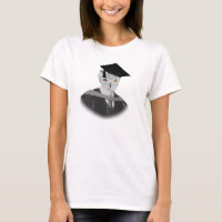 Kundengerechtes Abschluss-Eulen-T-Shirt