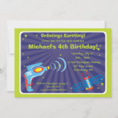 Kundengerechtes alien-Strahln-Gewehr Einladung (Vorderseite)