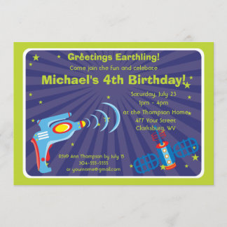 Kundengerechtes alien-Strahln-Gewehr Einladung