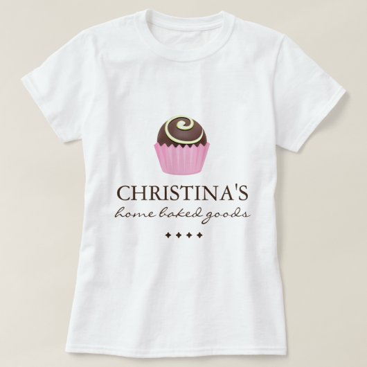 Kundengerechtes Bäckerei-Shirt T-Shirt (Design vorne)