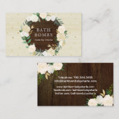 Kundengerechtes Bad bombardiert Visitenkarten Visitenkarte (Vorne/Hinten)