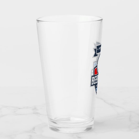 Kundengerechtes Bier Pong Turnier-Logo Glas (Rechts)