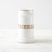 Kundengerechtes BIER STEIN Bierglas (Mittel)